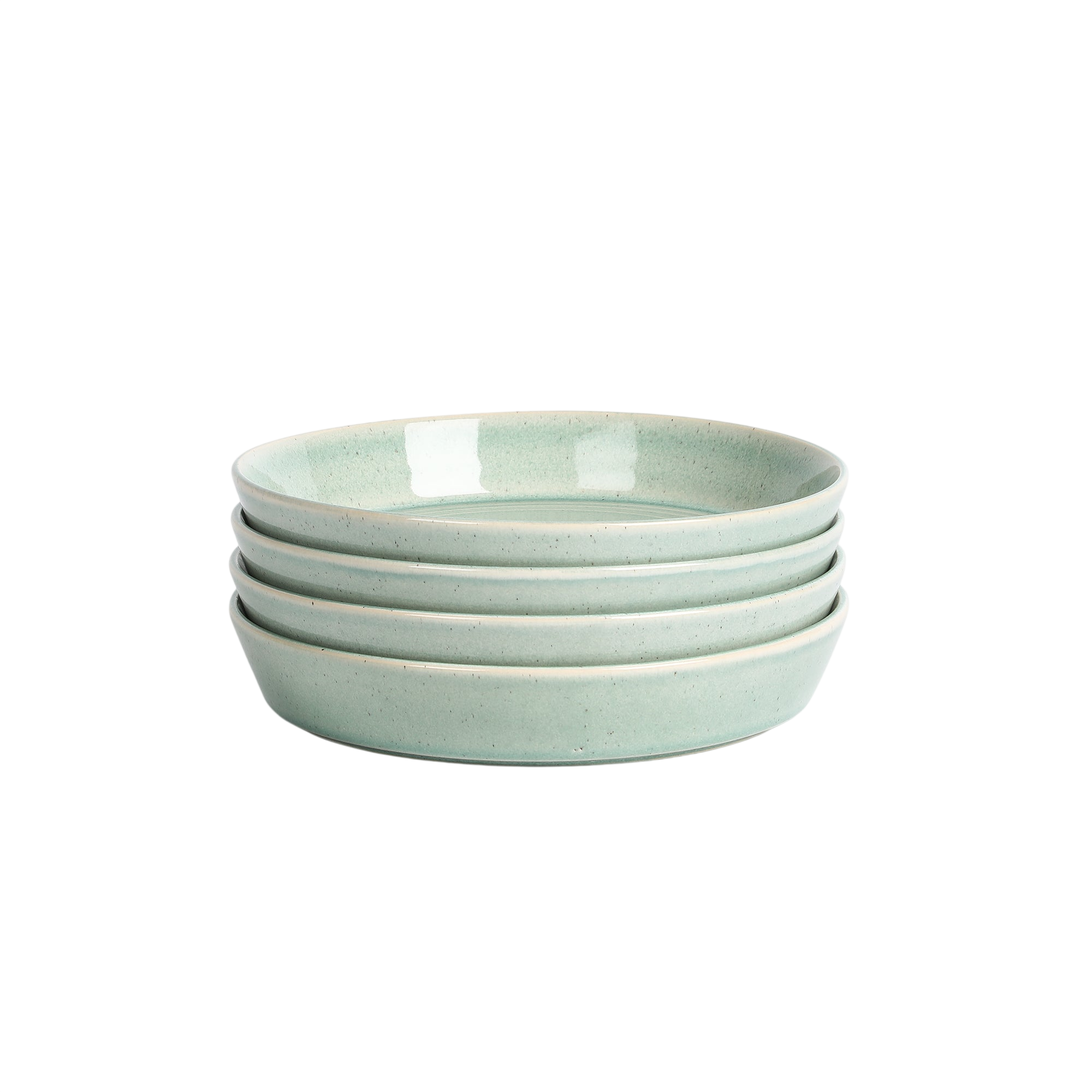 Claire Stoneware Pasta Bowl Set - Green
