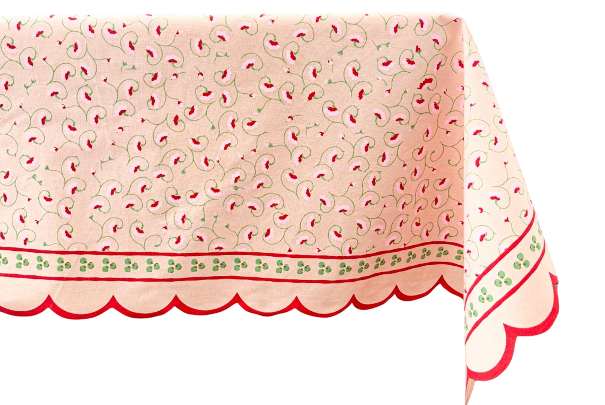 La Leccia Light Pink Outdoor Tablecloth