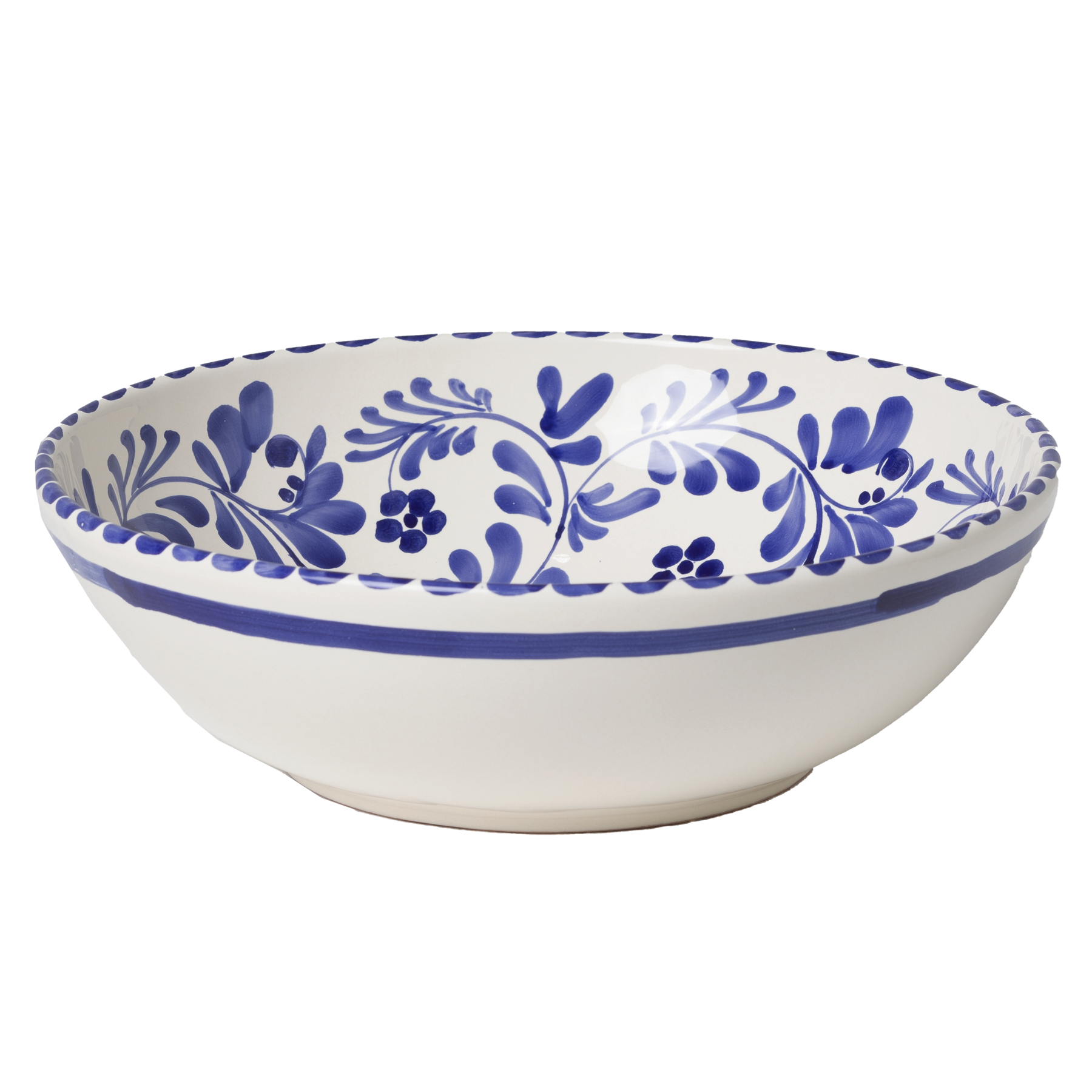 Large Serving Bowl - Azul Clásico