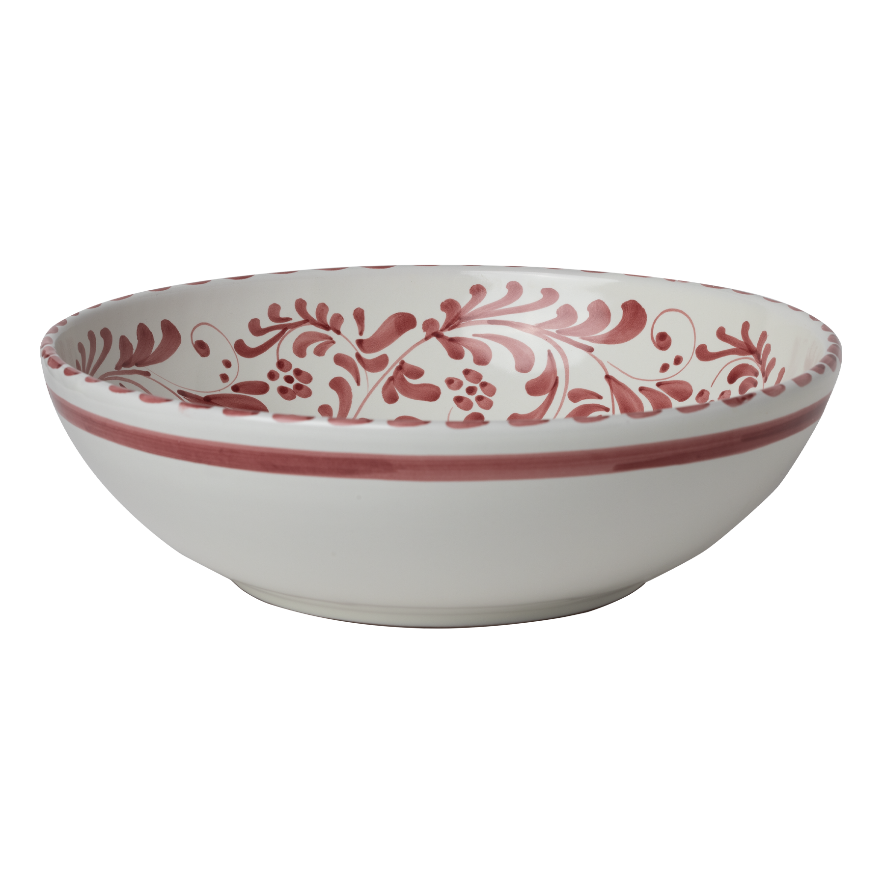 Large Serving Bowl - Vino Tinto