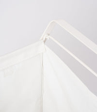 Laundry Hamper with Cotton Liner - Two Sizes - Steel + Cotton