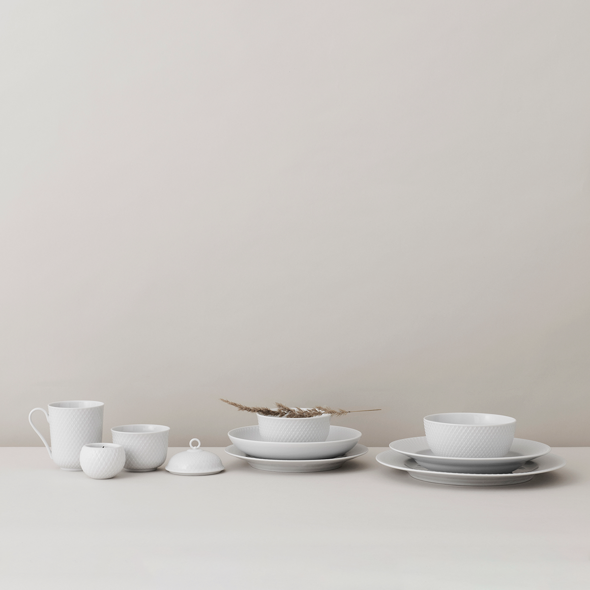 Lyngby Rhombe Bowl, 4.3", Set of 4