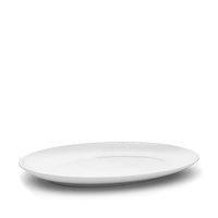 Lyngby Rhombe Oval Serving Dish
