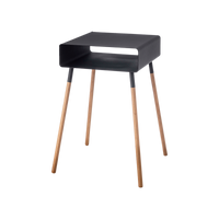 Storage Table - Tall (23" H)  - Steel + Wood