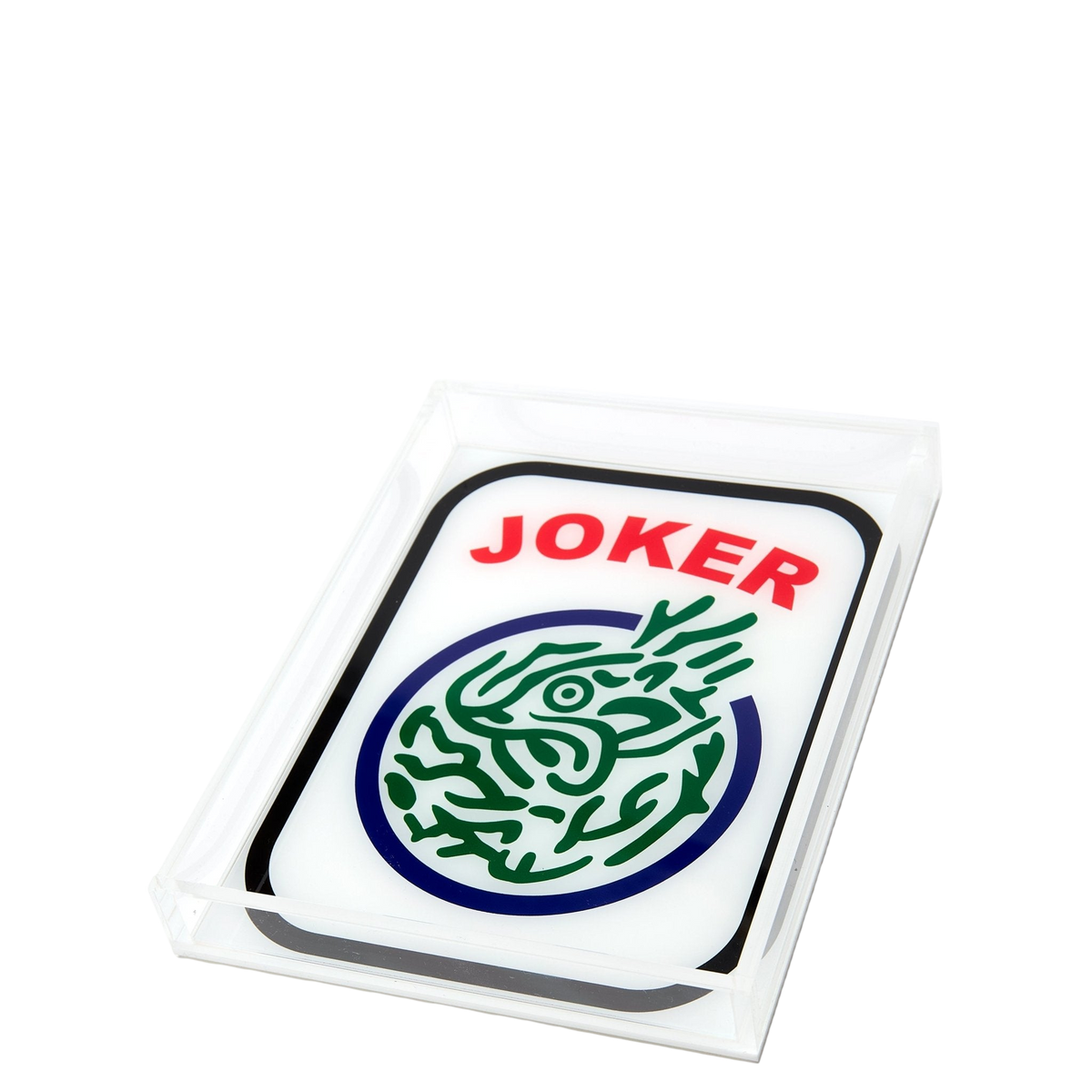 Mahjong Joker Acrylic Tray