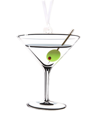 Martini Acrylic Ornament