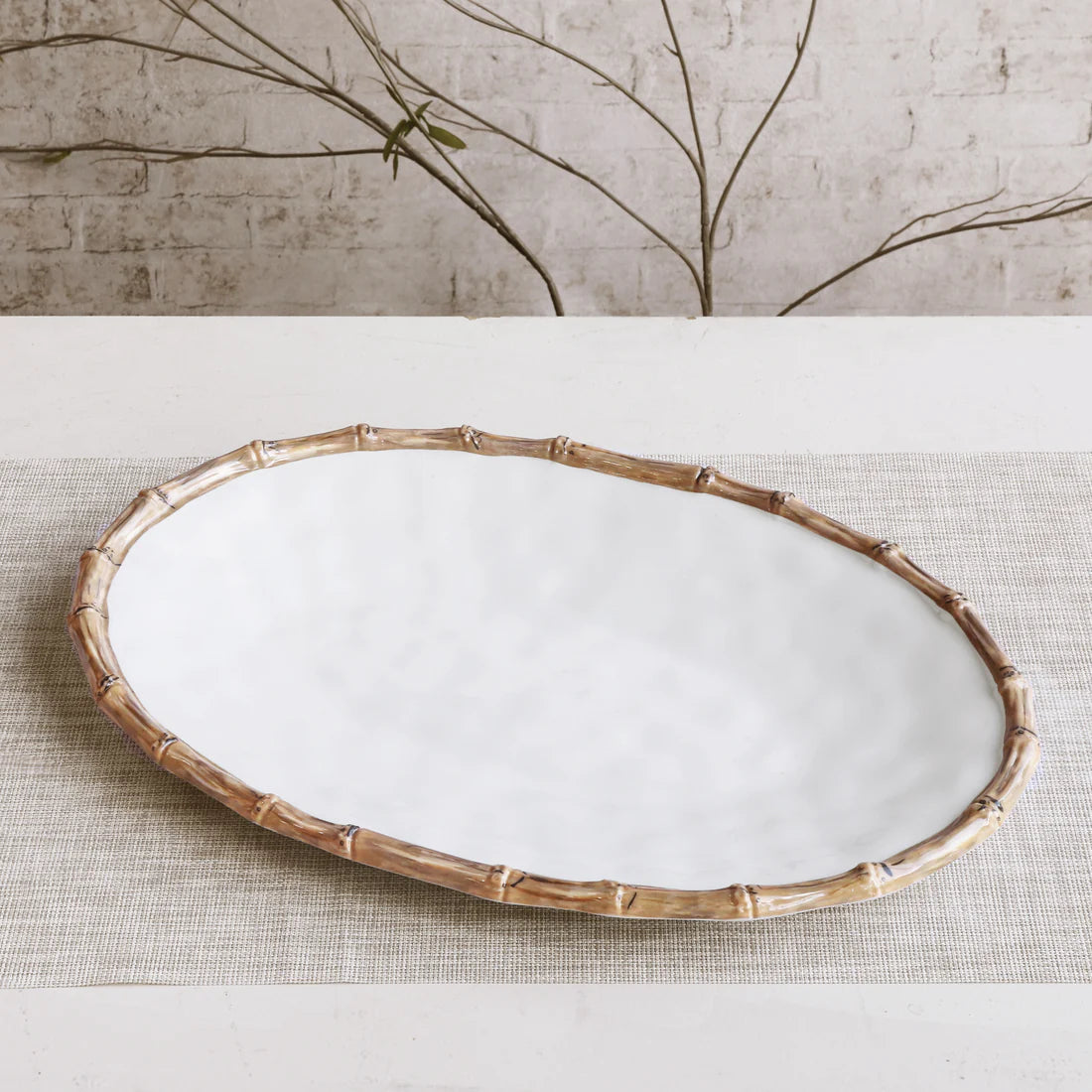 Melamine Oval Platter