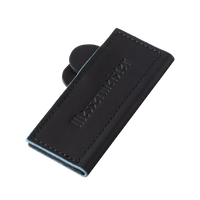 Black Magnetic Leather Edge-Guard - 4"