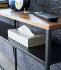 Long Console Table - Steel