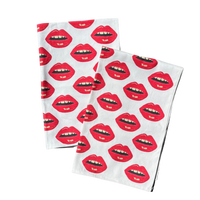 BISOUS BISOUS! tea towel