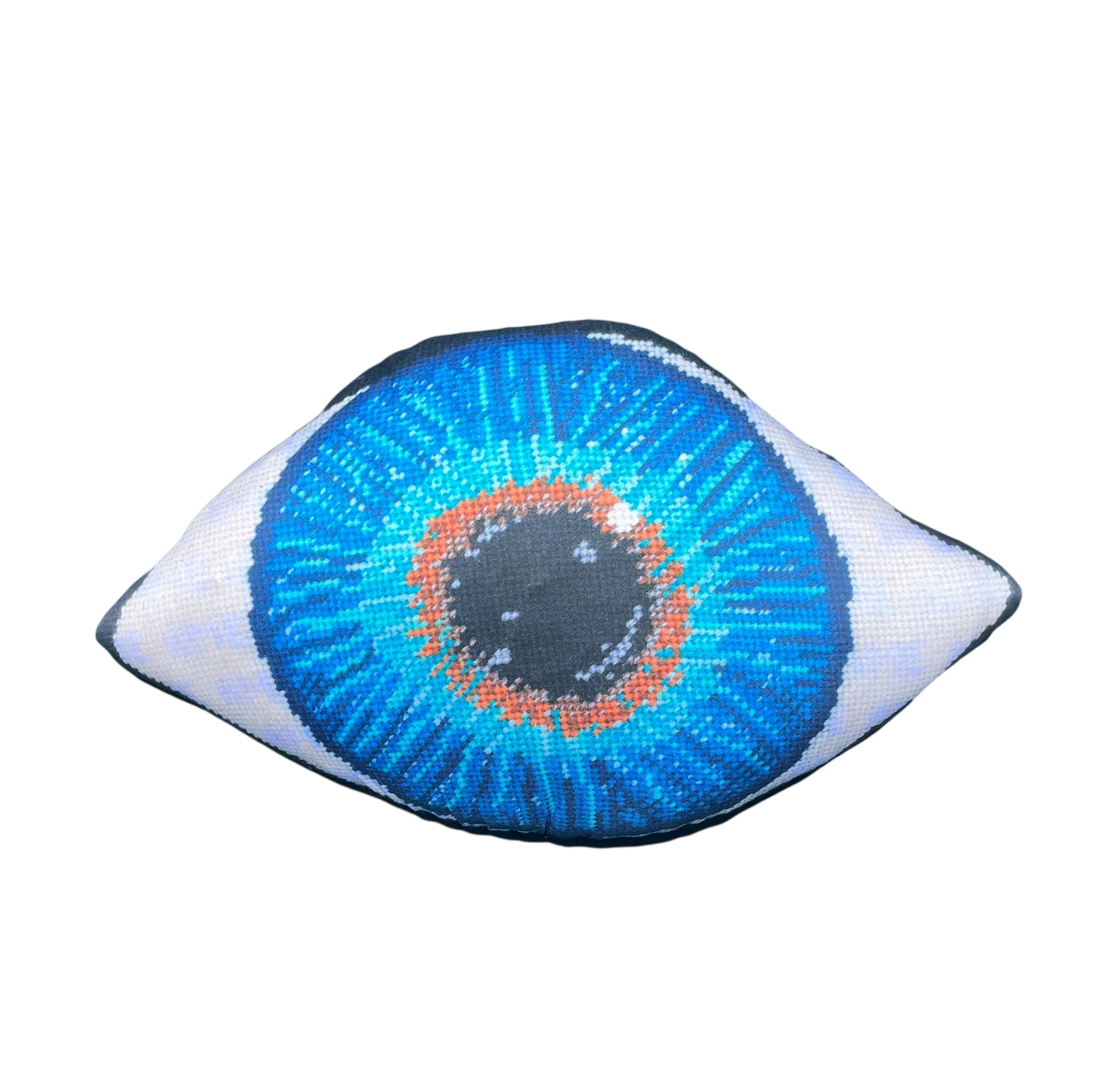 Blue Eye - Organic Cotton Sateen Pillow