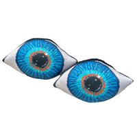 Blue Eye - Organic Cotton Sateen Pillow
