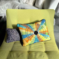 Kaleidoscope Eye - Needlepoint Pillow