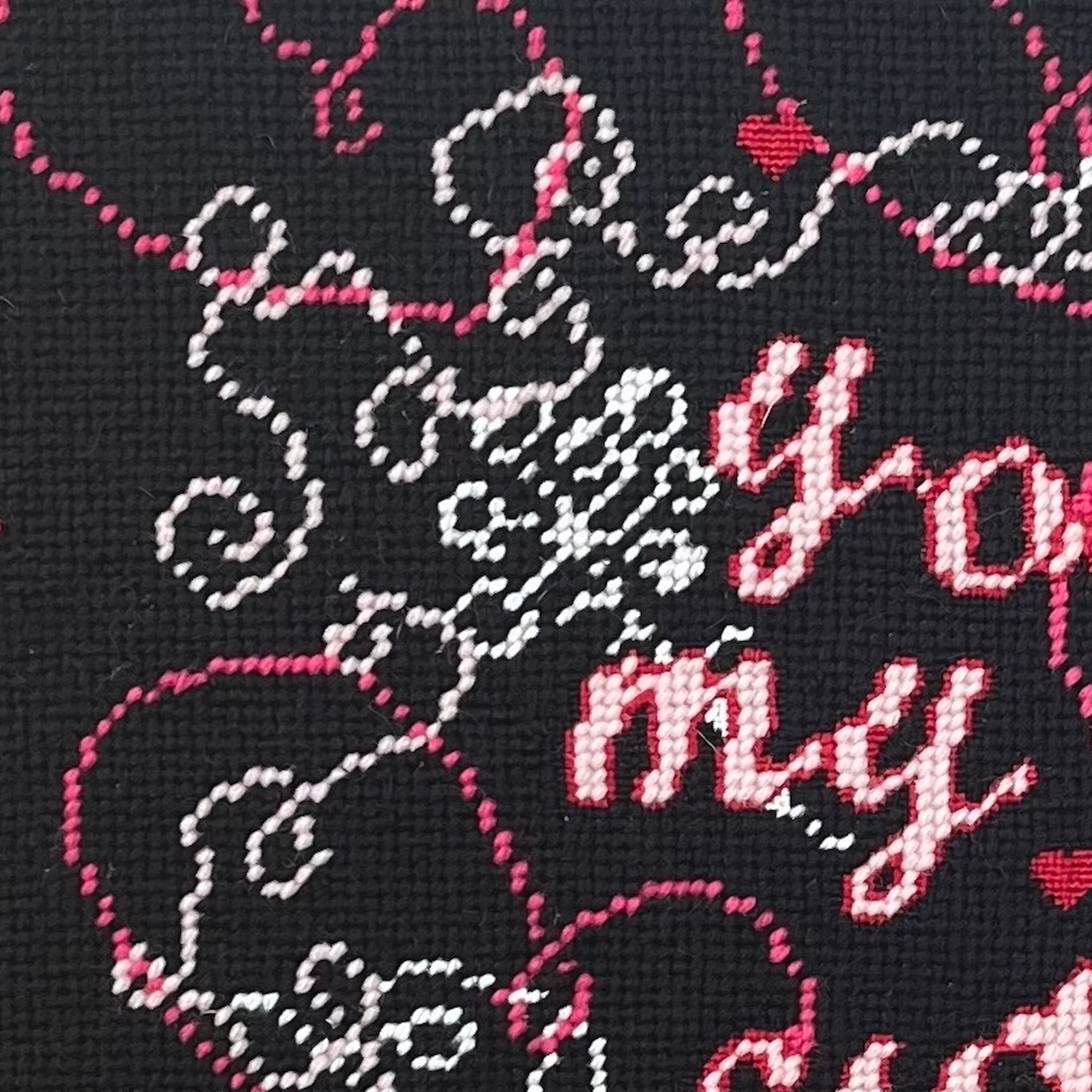 Cutie-Patootie - Needlepoint Pillow