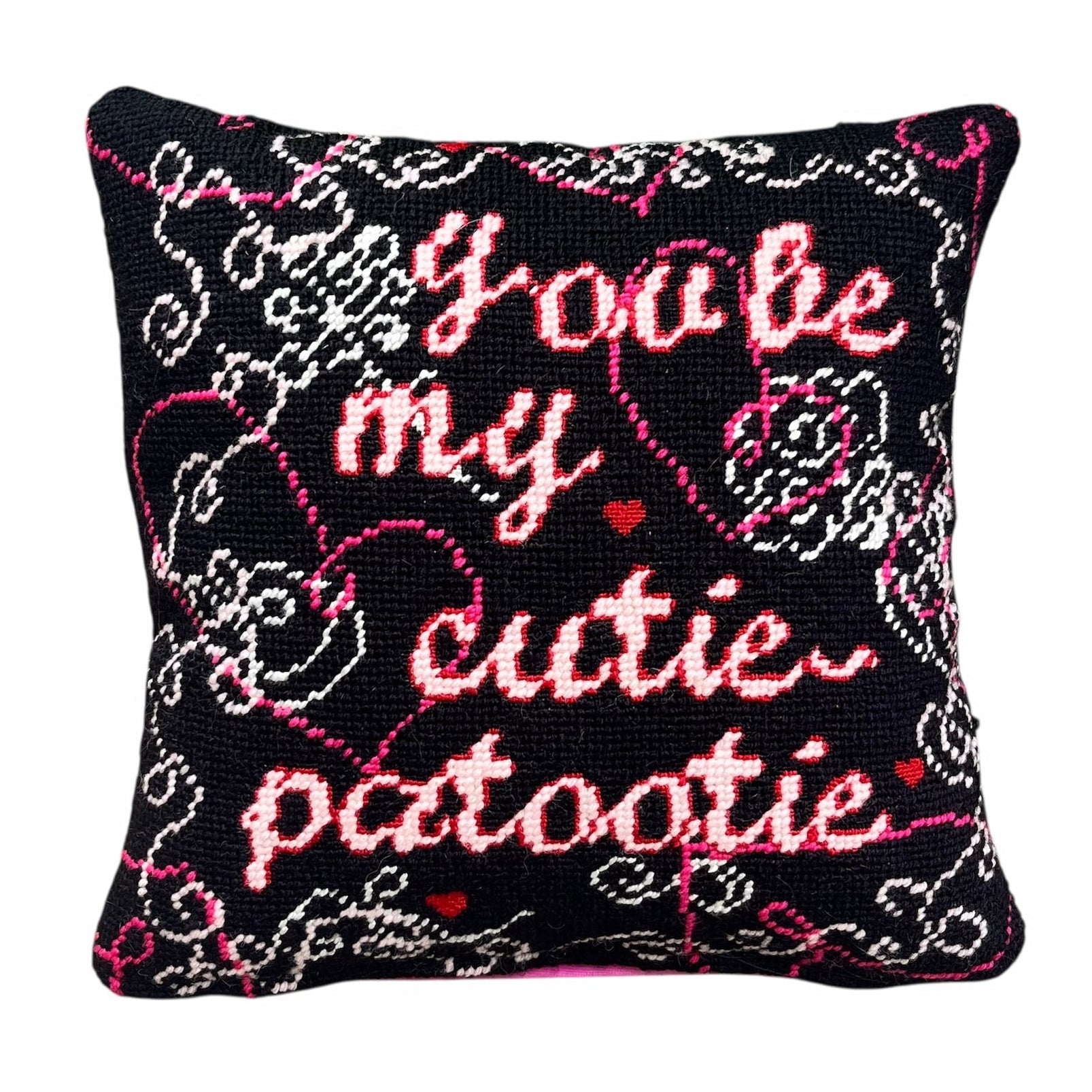 Cutie-Patootie - Needlepoint Pillow