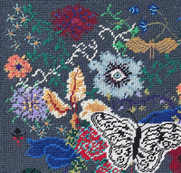 Nightswimming - Needlepoint Pillow and Canvas
