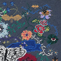Nightswimming - Needlepoint Pillow and Canvas