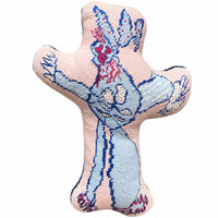 Custom Needlepoint Pillow - Child's Art