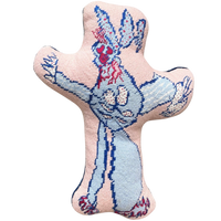 Momster - Needlepoint Pillow