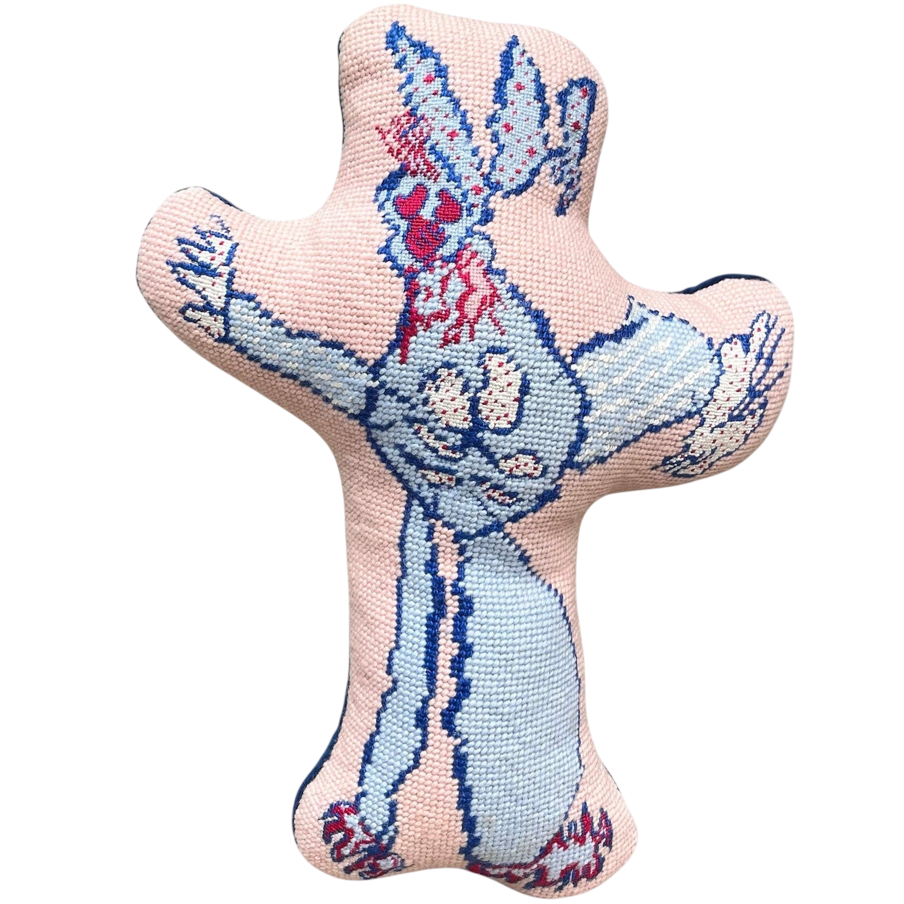 Momster - Needlepoint Pillow