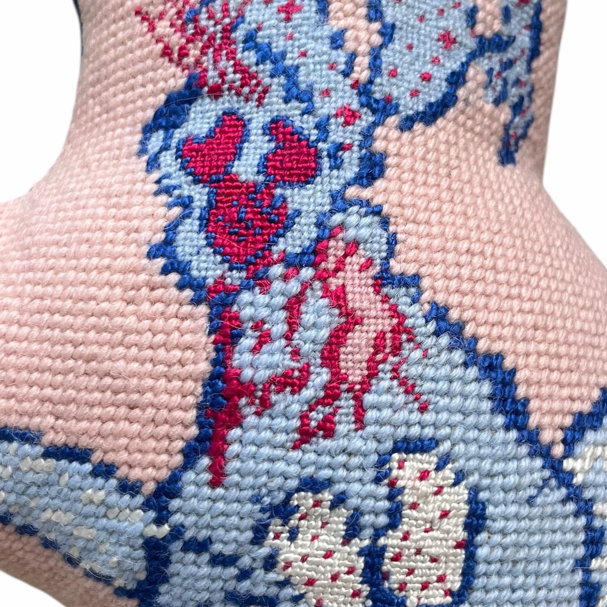 Momster - Needlepoint Pillow
