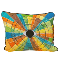 Kaleidoscope Eye - Needlepoint Pillow
