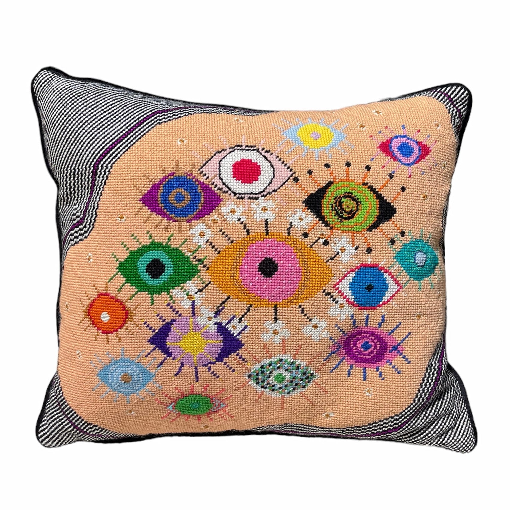 Idoleyes - Needlepoint Pillow
