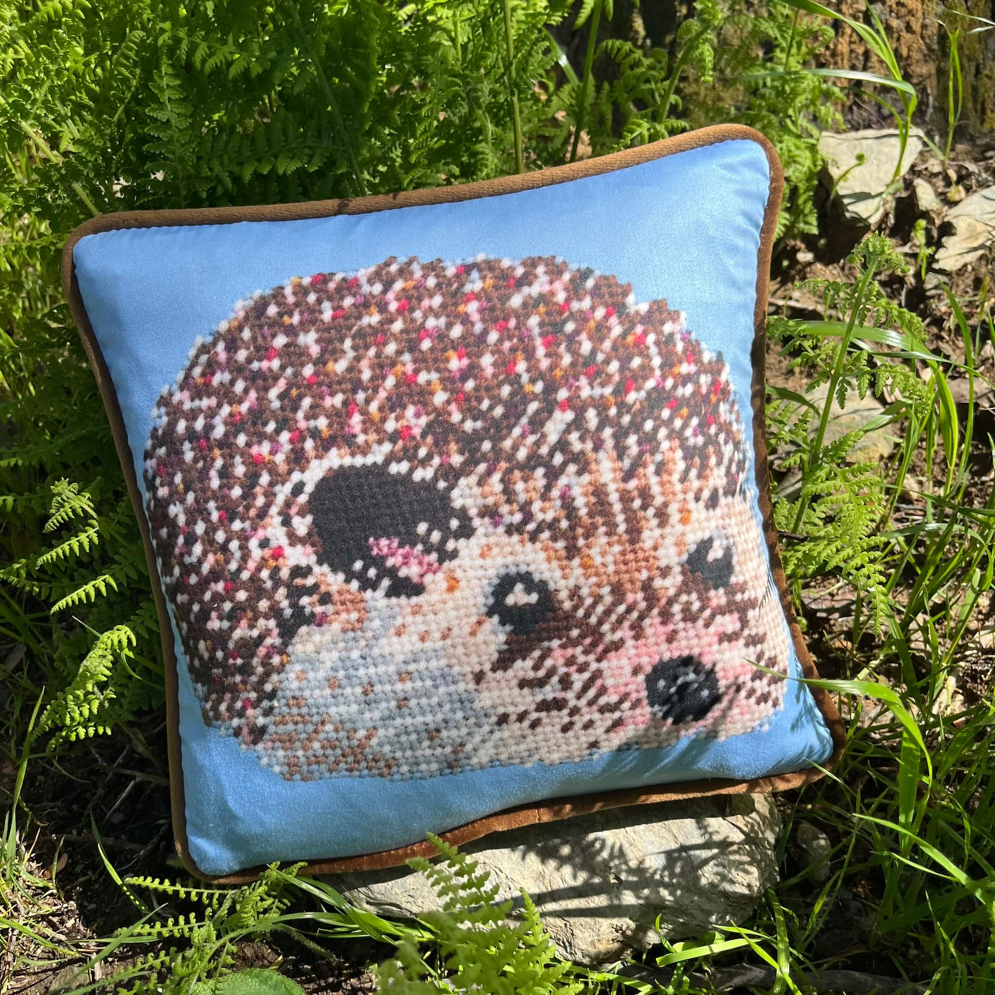 Harris The Hedgehog - Organic Cotton Sateen Pillow