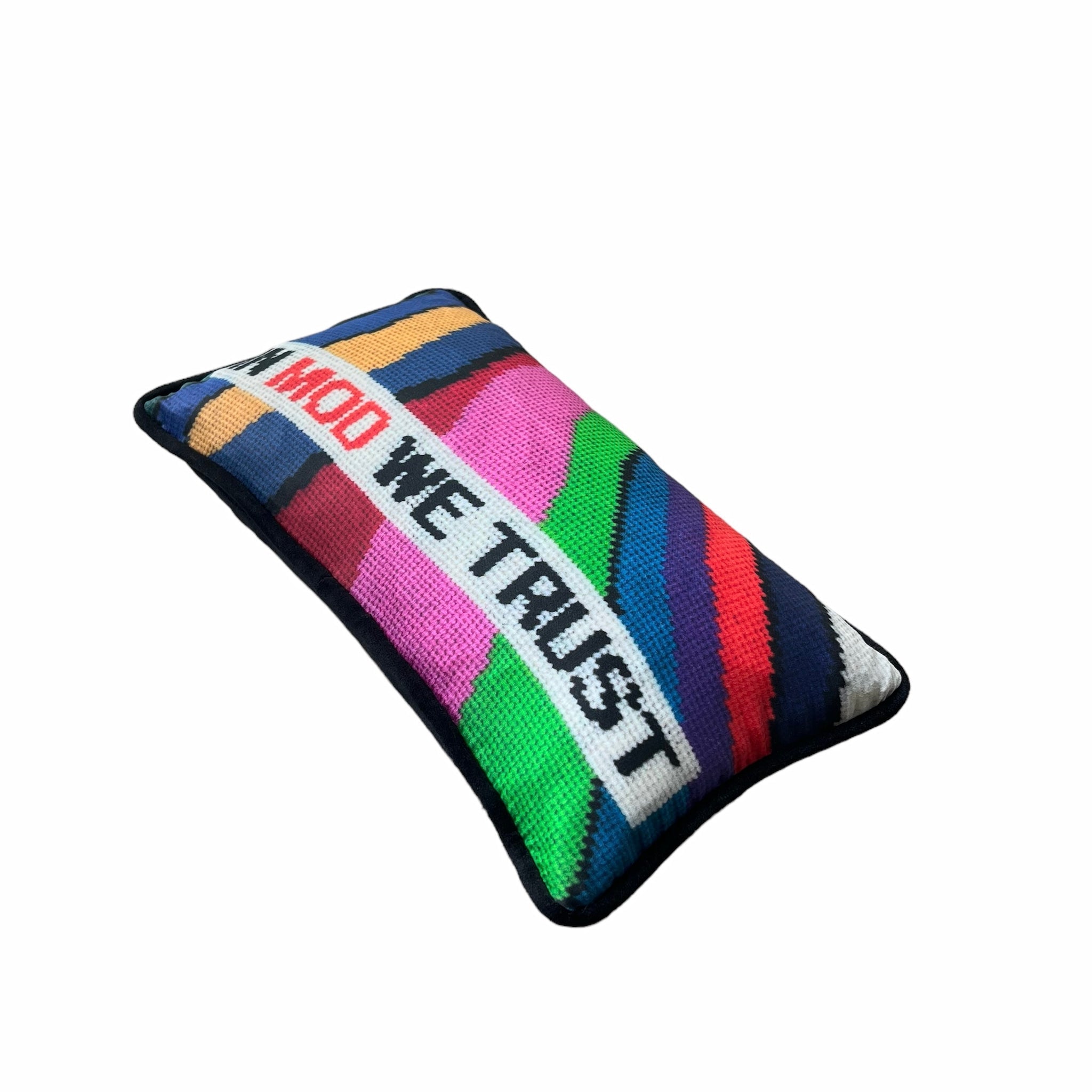 In Mod We Trust - Organic Cotton Sateen Pillow