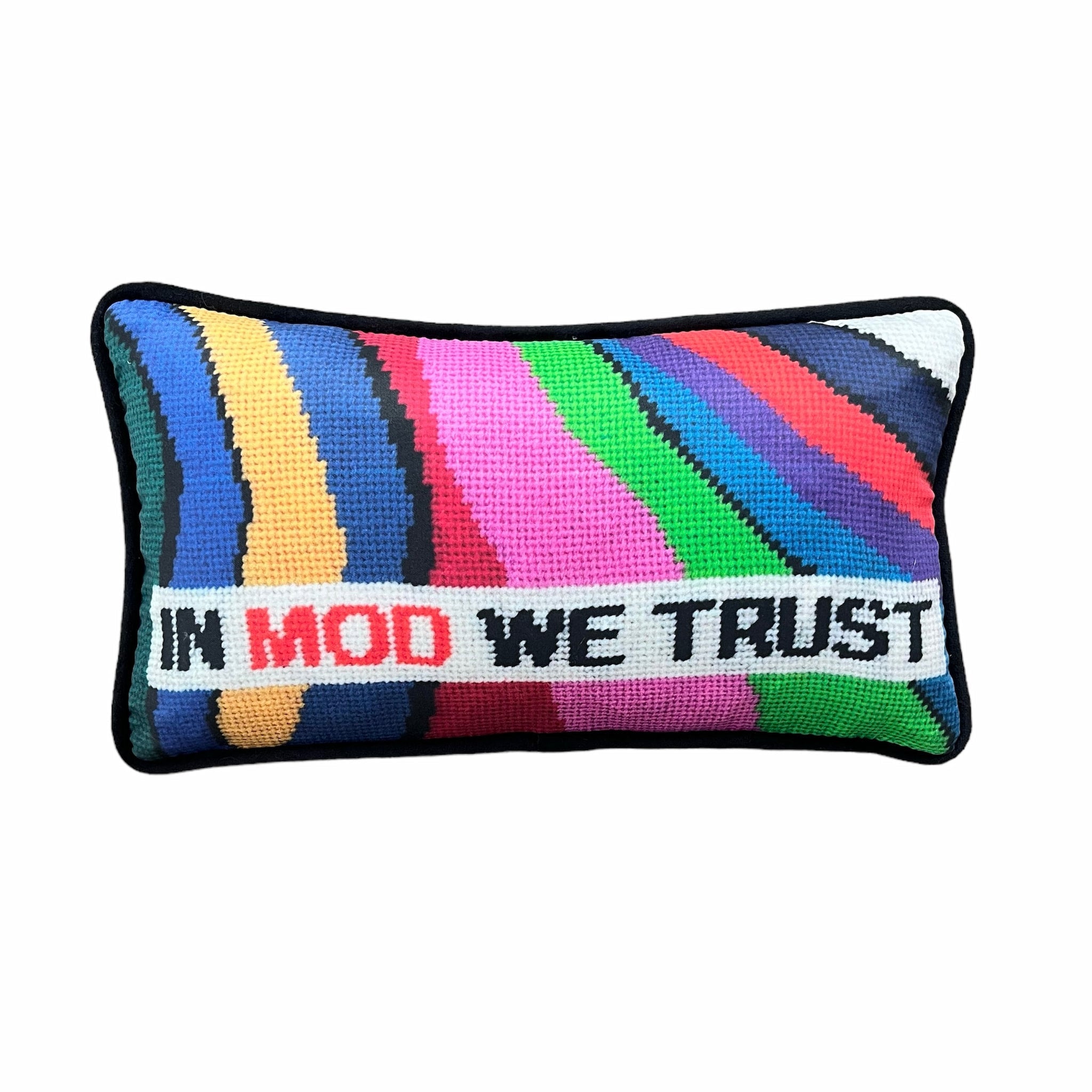 In Mod We Trust - Organic Cotton Sateen Pillow