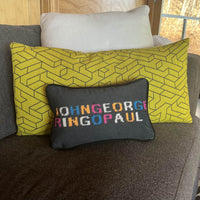 John George Ringo Paul - Velvet Pillow