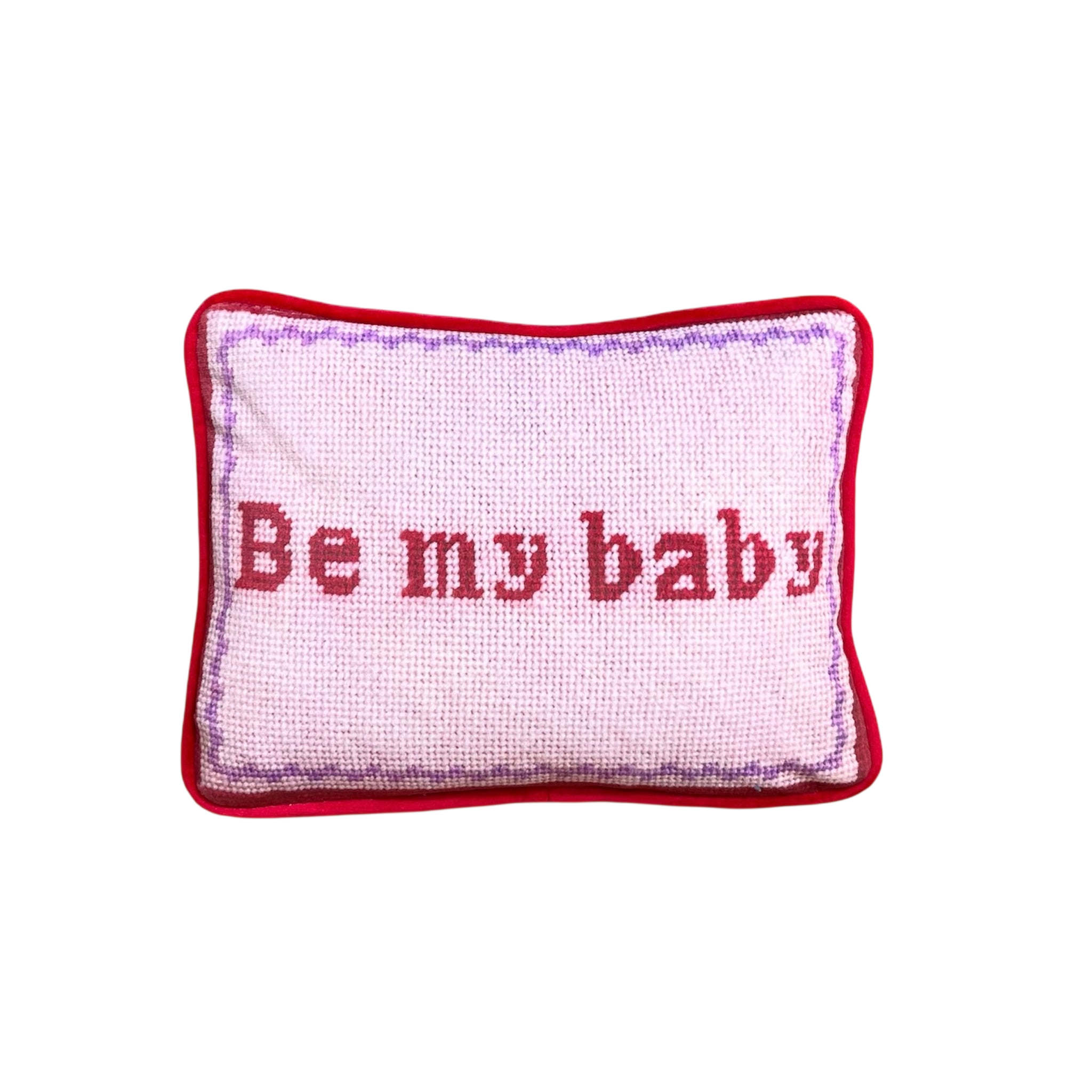 Be My Baby - Velvet Pillow