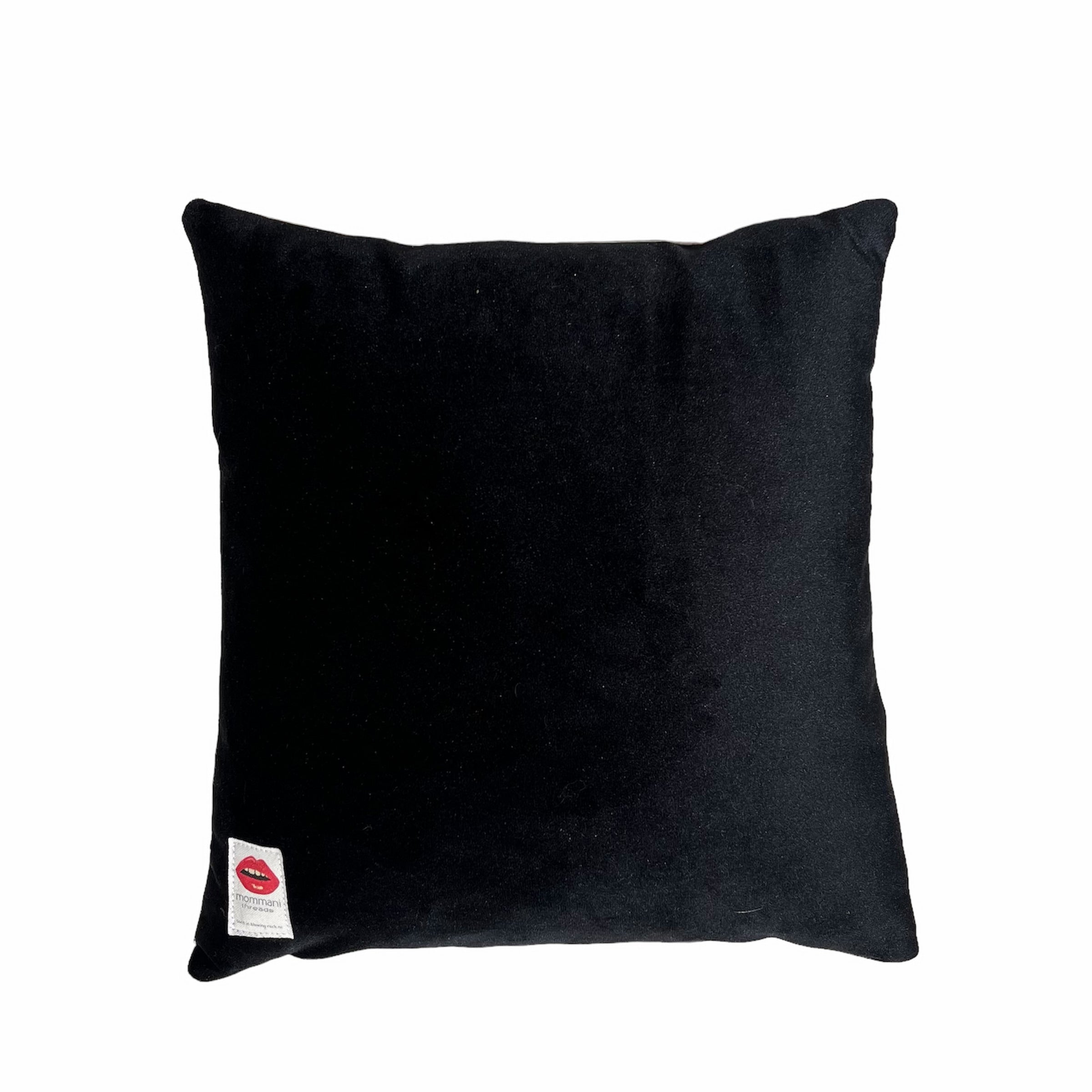 Bubble Girl In A Bubblegum World - Velvet Pillow