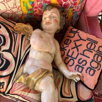 Woke Up Sexy As Hell Again - Velvet Pillow