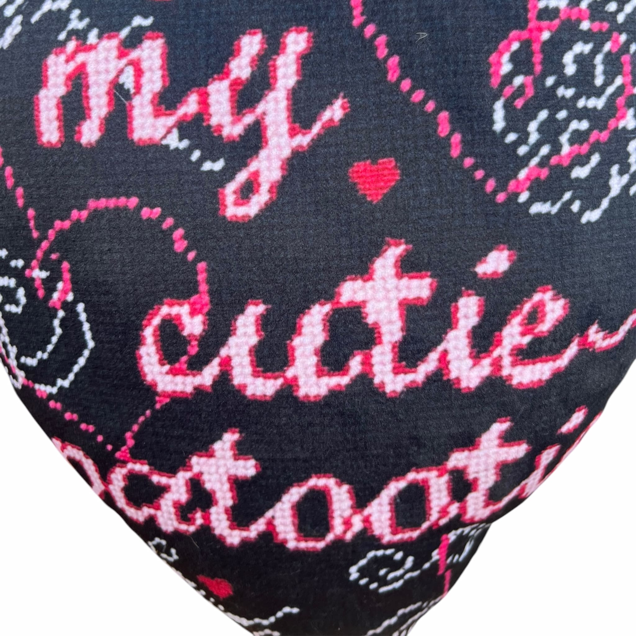 You Be My Cutie-Patootie - Heart Pillow