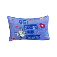 Fluff Around And Find Out - Velvet Pillow