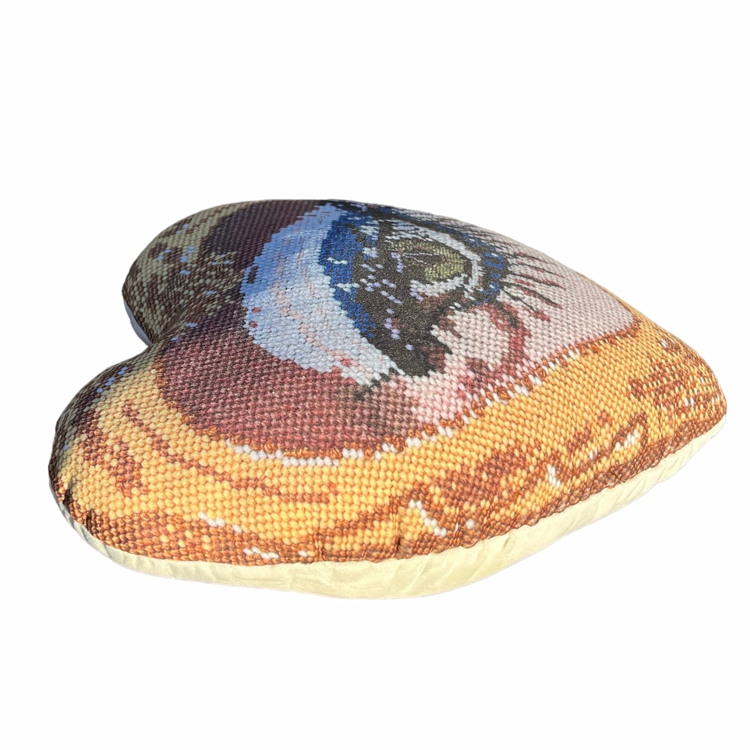 Haricot Vert x Mommani Threads Heartfelt Glimpse - Velvet Pillow