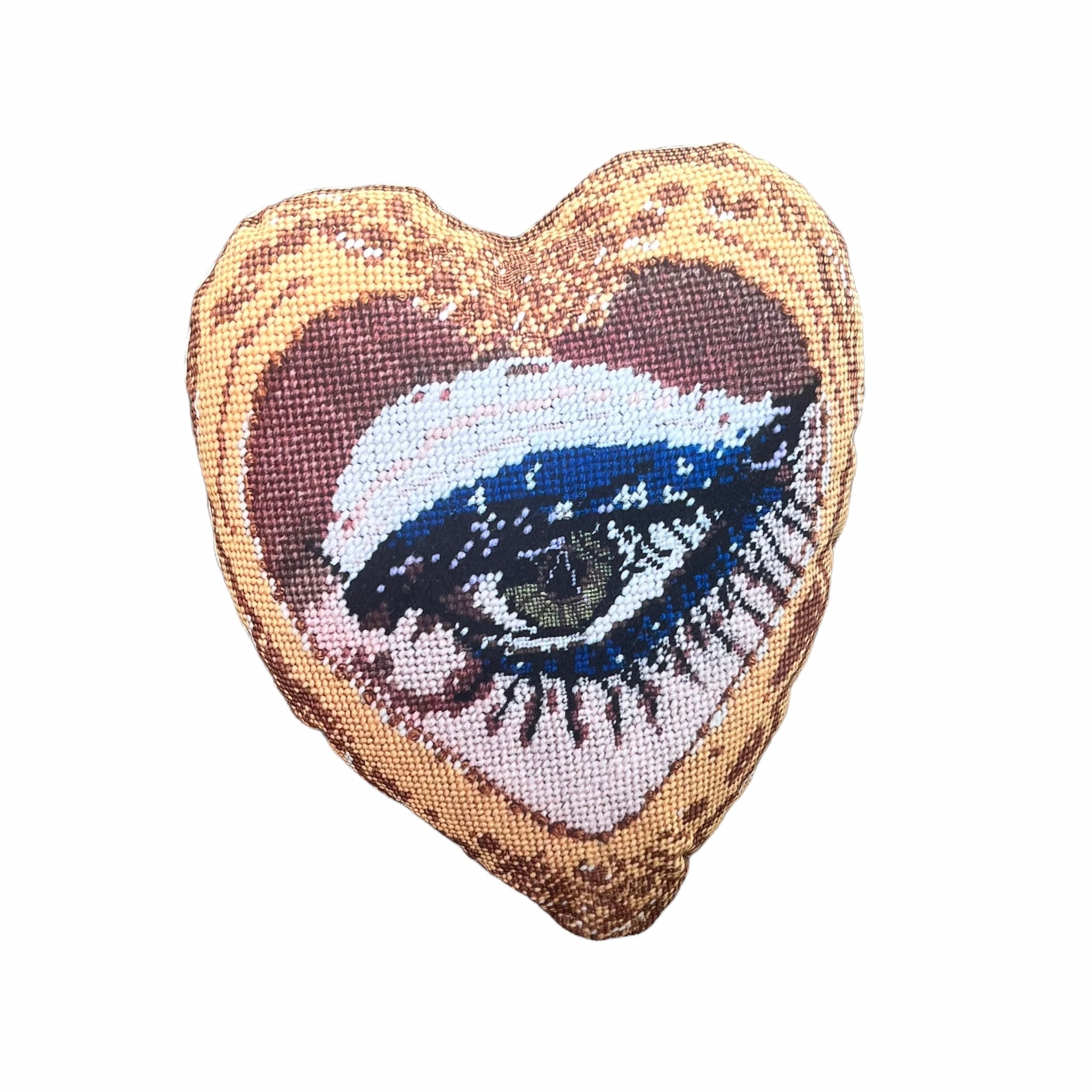 Haricot Vert x Mommani Threads Heartfelt Glimpse - Velvet Pillow