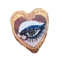 Haricot Vert x Mommani Threads Heartfelt Glimpse - Velvet Pillow