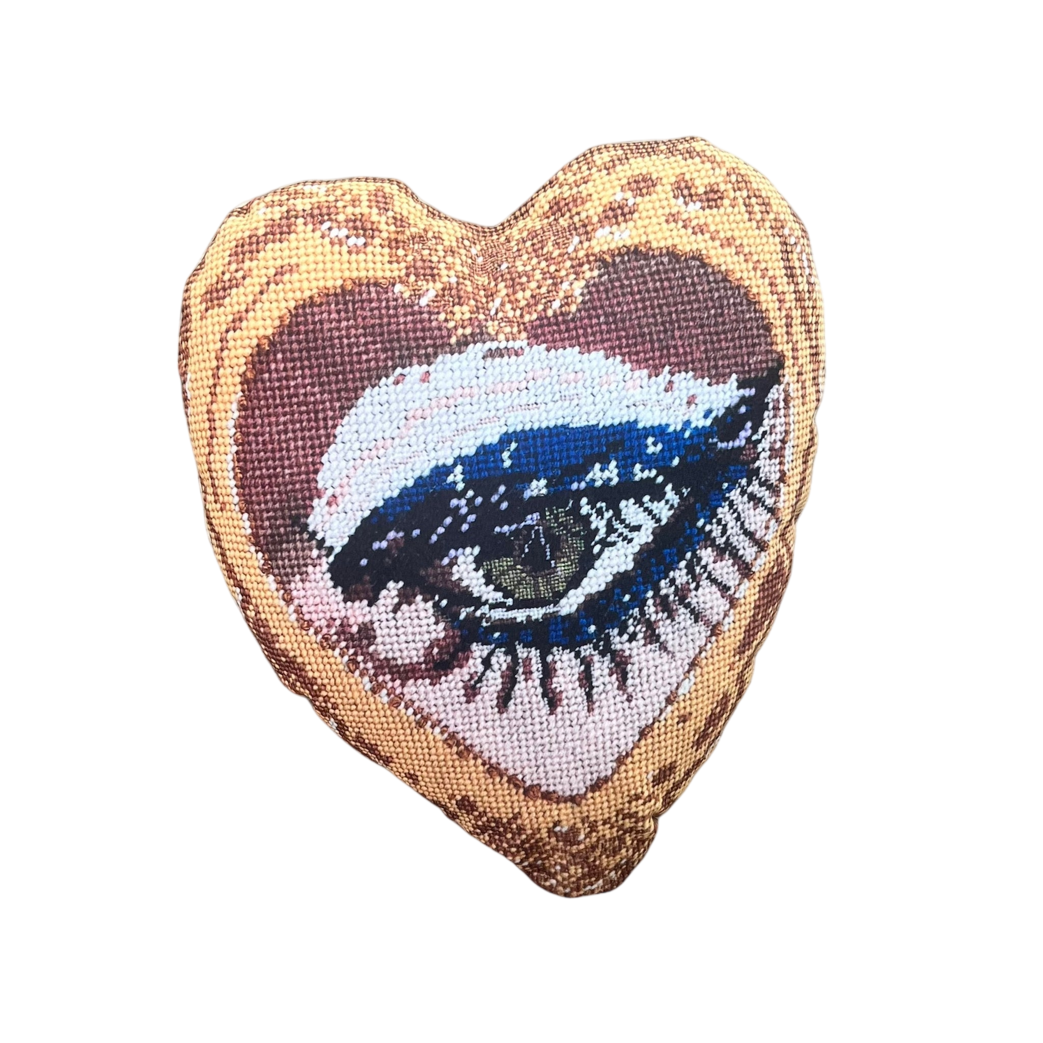 Haricot Vert x Mommani Threads Heartfelt Glimpse - Velvet Pillow