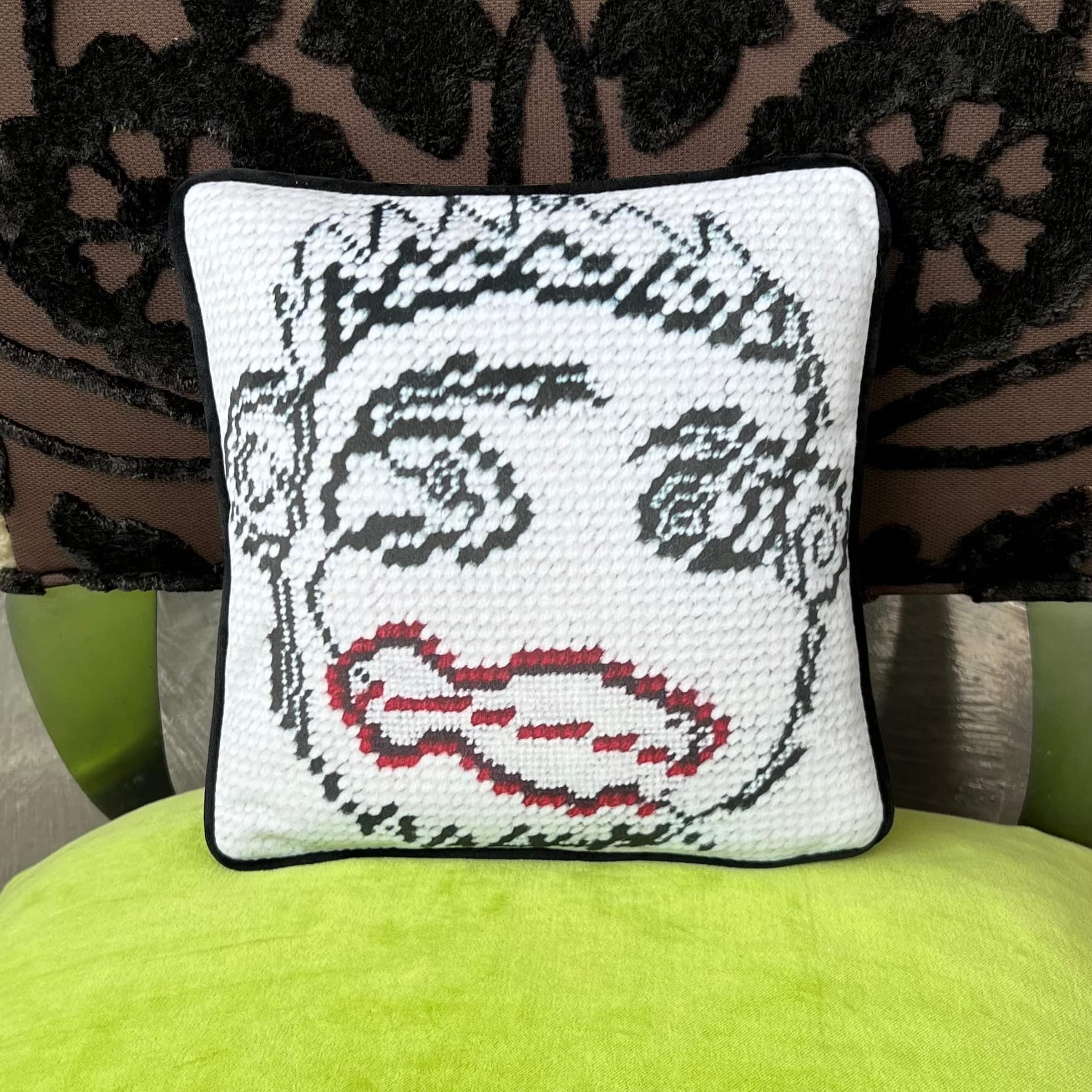 Crazy Jerome - Velvet Pillow