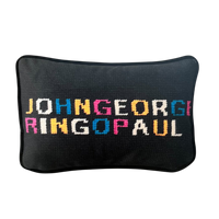 John George Ringo Paul - Velvet Pillow