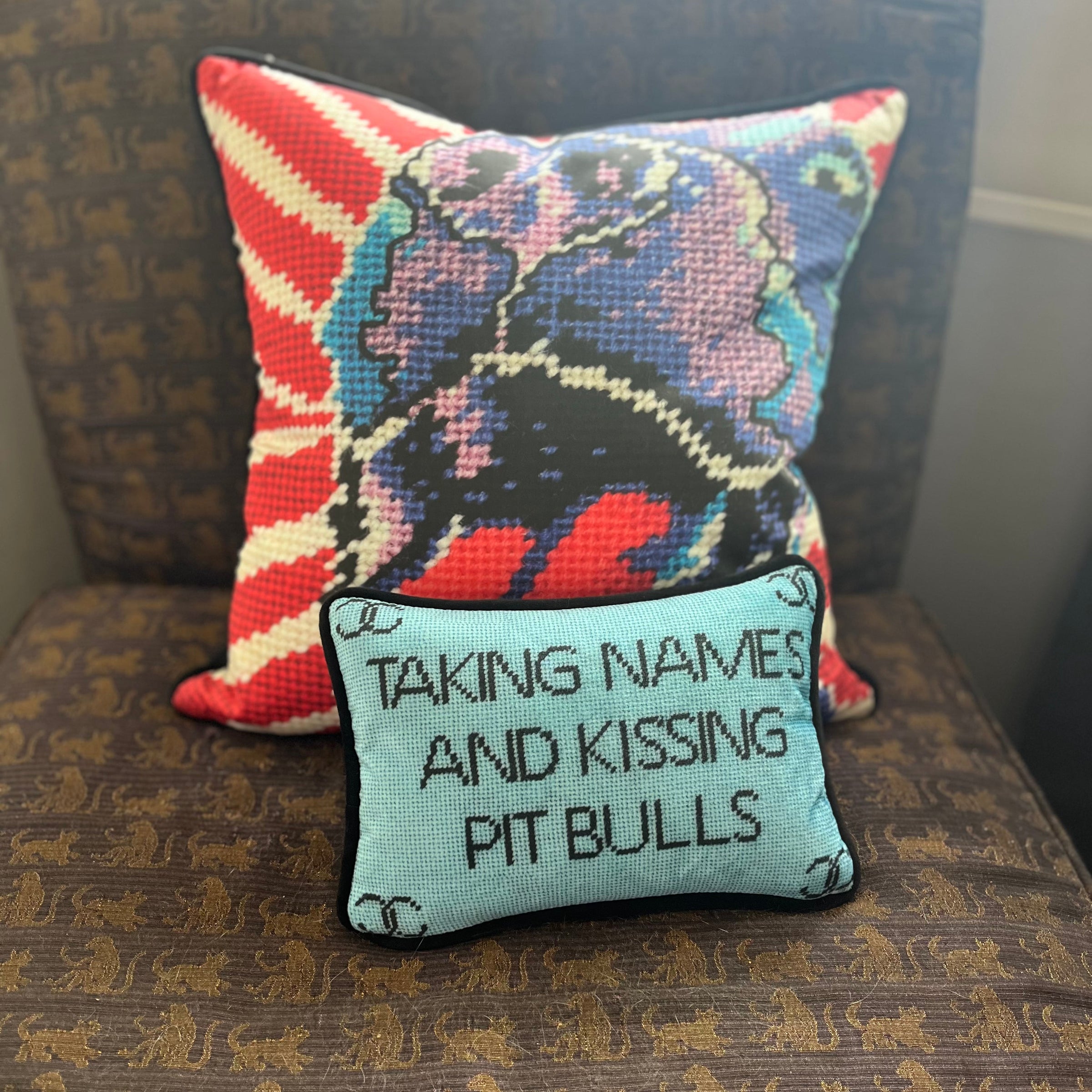 Rex - Organic Cotton Sateen Pillow