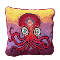 Harry Heissmann x Mommani Threads "OCTI" - Needlepoint Pillow