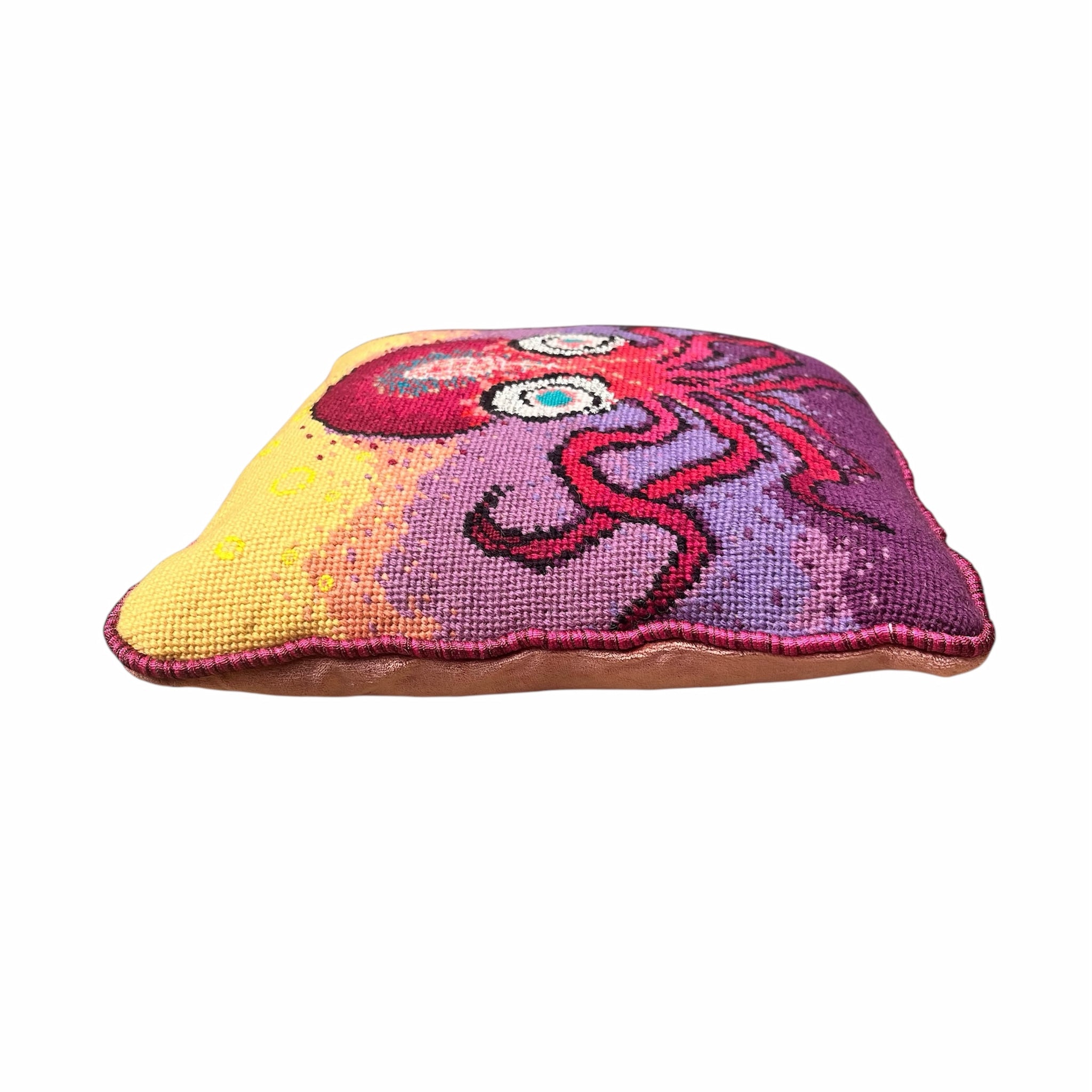 Harry Heissmann x Mommani Threads "OCTI" - Needlepoint Pillow