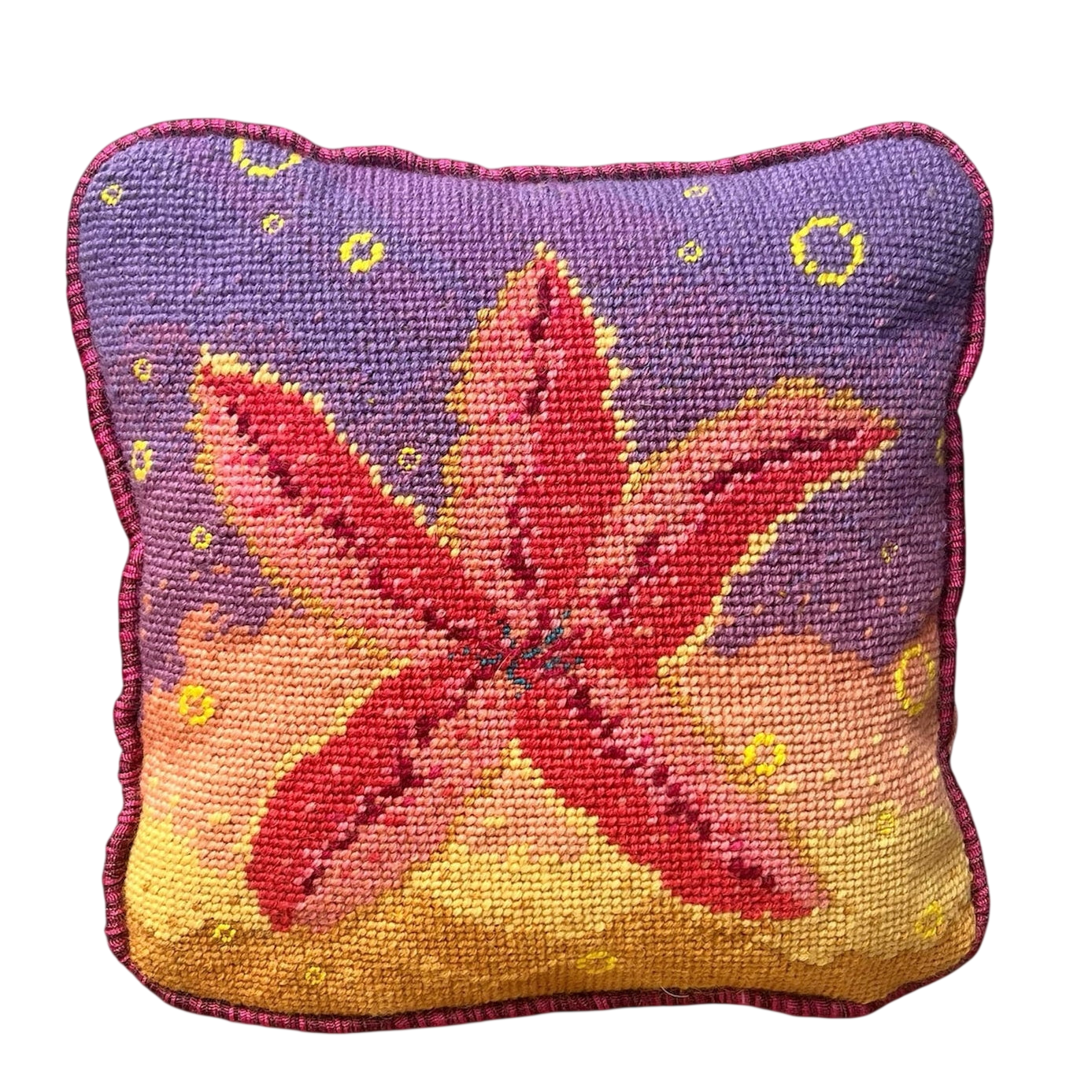 Harry Heissmann x Mommani Threads "STARRY" - Needlepoint Pillow