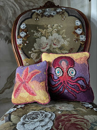 Harry Heissmann x Mommani Threads "OCTI" - Needlepoint Pillow