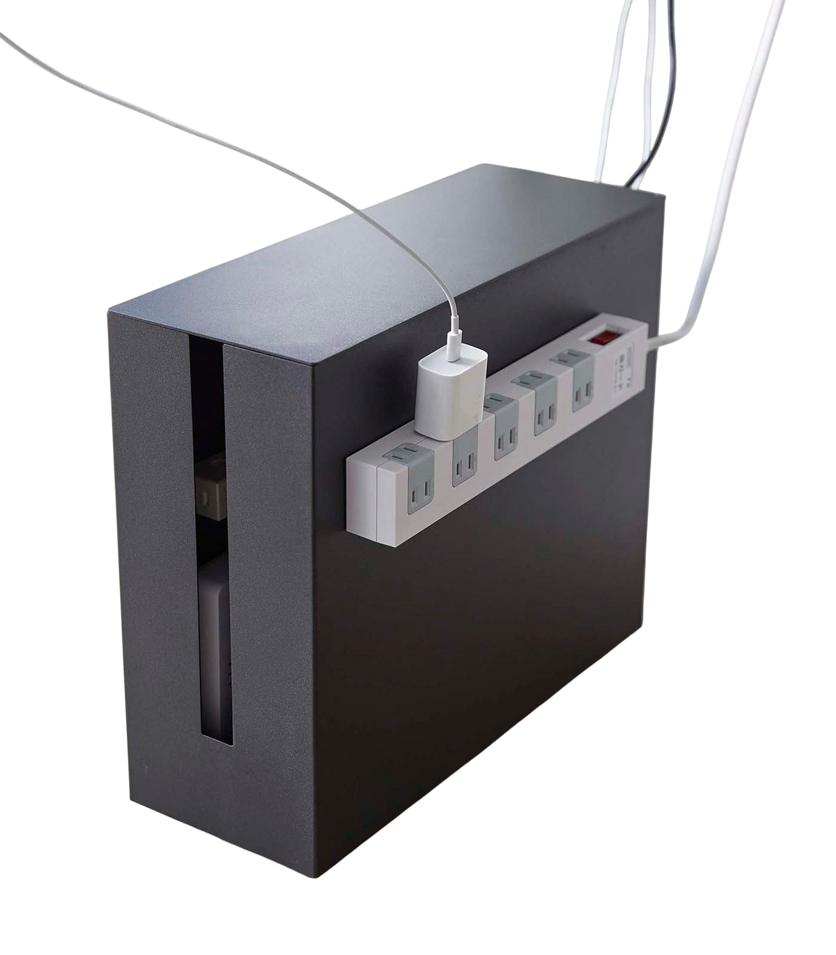 Rolling Cable Management Box - Steel