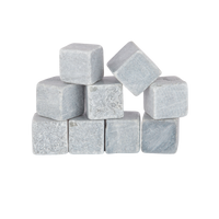 Glacier Rocks Soapstone Cube Set of 9