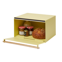 Bread Box - Steel + Wood
